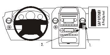 Ford F-150 04-08, Vinklad i gruppen Bilstereo / Hvad passer i min bil / Ford / F150 / F150 2004-2008 hos BRL (240853319)