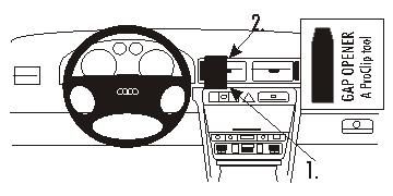 Audi A6 98-03, Center i gruppen Bilstereo / Hvad passer i min bil / Audi / Audi A6 / Audi A6 1998-2004 hos BRL (240853369)