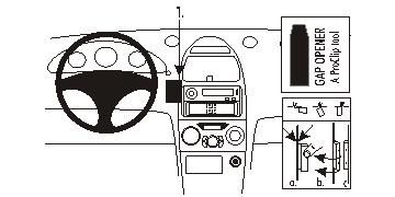 Toyota Celica 00-05, Centrerad i gruppen Bilstereo / Hvad passer i min bil / Toyota / Celica / Celica 1999-2006 hos BRL (240853380)