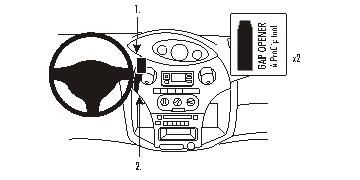 Toyota Yaris 03-05, Centrerad i gruppen Bilstereo / Hvad passer i min bil / Toyota / Yaris / Yaris 1999-2005 hos BRL (240853381)