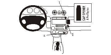 Hyundai Atoz 98-09, Vinklad i gruppen Bilstereo / Hvad passer i min bil / Hyundai / Atos / Atos 2004-2008 hos BRL (240853411)