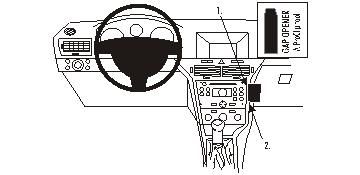 Opel Astra 04-09, Vinklad i gruppen Bilstereo / Hvad passer i min bil / Opel / Astra / Astra 2004-2009 hos BRL (240853441)
