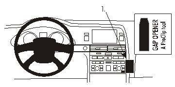 Audi A6 04-10, Vinklad i gruppen Bilstereo / Hvad passer i min bil / Audi / Audi A6 / Audi A6 2005-2011 / Audi A6 Andet hos BRL (240853480)