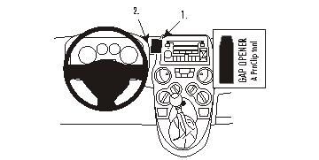 Fiat Panda 04-07, Centrerad i gruppen Bilstereo / Hvad passer i min bil / Fiat / Panda hos BRL (240853493)