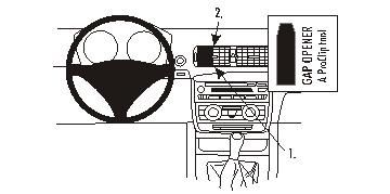 BMW 1 E81/E82/E87/E88 05-11, Centrerad i gruppen Bilstereo / Hvad passer i min bil / BMW / BMW 1-serie / BMW E81/E82/E87/E88 2007-2012 hos BRL (240853523)
