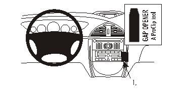 Citroen C5 II 05-07, Vinklad i gruppen Bilstereo / Hvad passer i min bil / Citroën / C5 hos BRL (240853568)