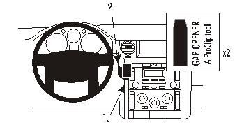 Landrover Discovery/LR3 05-09, Centrerad i gruppen Bilstereo / Hvad passer i min bil / Land Rover / Discovery hos BRL (240853572)