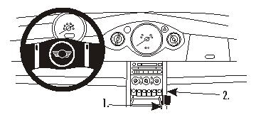 Brodit ProClip, Mini Cooper/Cooper Convertible 01-07 i gruppen Bilstereo / Hvad passer i min bil / Mini / Mini Cooper / Mini Cooper R56 2006-2014 hos BRL (240853580)