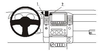 Nissan Navara 06-10, Centrerad i gruppen Bilstereo / Hvad passer i min bil / Nissan / Navara / Navara 2004-2014 hos BRL (240853613)