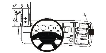 Brodit ProClip, Scania P-serie 05-17 i gruppen Nyheder hos BRL (240853673)