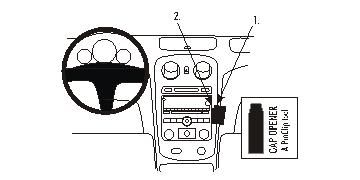 ProClip Monteringsbygel Chevrolet HHR 06-12, Vinklad i gruppen Bilstereo / Hvad passer i min bil / Chevrolet hos BRL (240853700)