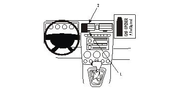 Brodit ProClip, Hummer H3 05-11 i gruppen Bilstereo / Hvad passer i min bil / Hummer hos BRL (240853702)