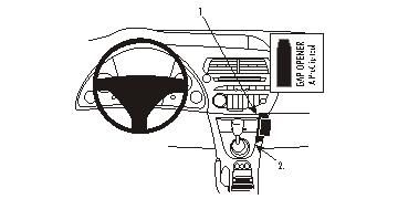 Honda Civic 06-11, Vinklad i gruppen Bilstereo / Hvad passer i min bil / Honda / Civic / Civic 2006-2011 hos BRL (240853733)