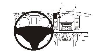 Nissan Note 06-12, Centrerad i gruppen Bilstereo / Hvad passer i min bil / Nissan / Note hos BRL (240853735)