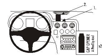 Alfa Romeo Brera/Spider 06-11/159 06-13, Centrerad i gruppen Bilstereo / Hvad passer i min bil / Alfa Romeo / Alfa Romeo Brera hos BRL (240853743)