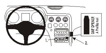 Alfa Romeo Brera/Spider 06-11/159 06-13, Vinklad i gruppen Bilstereo / Hvad passer i min bil / Alfa Romeo / Alfa Romeo Brera hos BRL (240853744)