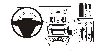Citroen C2/C3 06-09, Vinklad i gruppen Bilstereo / Hvad passer i min bil / Citroën / C3 hos BRL (240853751)