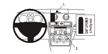 Ford Fusion 06-12, Centrerad i gruppen Bilstereo / Hvad passer i min bil / Ford / Fusion / Fusion 2002-2008 hos BRL (240853797)