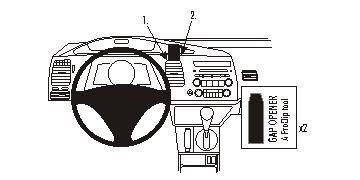 Honda Civic Hybrid 06-11, Centrerad i gruppen Bilstereo / Hvad passer i min bil / Honda / Civic / Civic 2006-2011 hos BRL (240853808)