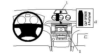 Ford Galaxy 07-14, Centrerad i gruppen Bilstereo / Hvad passer i min bil / Ford / S-Max / S-Max 2010-2015 hos BRL (240853865)