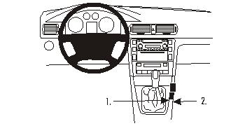 Brodit ProClip, Skoda Superb 07-08 i gruppen Bilstereo / Hvad passer i min bil / Skoda / Skoda Superb / Skoda Superb 2001-2008 hos BRL (240853953)