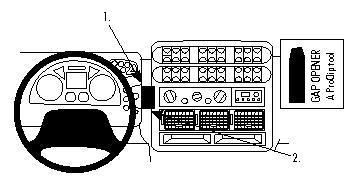 Brodit ProClip, Iveco Euro Cargo 05-09 i gruppen Bilstereo / Hvad passer i min bil / Iveco Daily hos BRL (240853971)