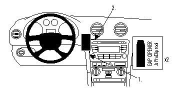 Audi A3 07-12, Låg Center i gruppen Bilstereo / Hvad passer i min bil / Audi / Audi A3 / Audi A3 2004-2013 hos BRL (240853990)