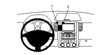 Nissan X-Trail 08-13, Center i gruppen Bilstereo / Hvad passer i min bil / Nissan / X-trail hos BRL (240854067)
