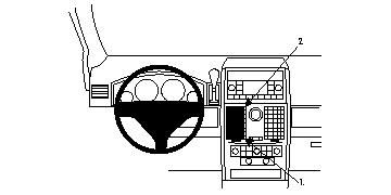 Chrysler Voyager 08-11, Centrerad i gruppen Bilstereo / Hvad passer i min bil / Chrysler / Chrysler Voyager hos BRL (240854088)