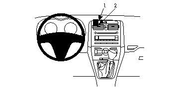 Toyota Corolla 08-11, Centrerad i gruppen Bilstereo / Hvad passer i min bil / Toyota / Corolla Verso / Corolla Verso 2001-2009 hos BRL (240854119)