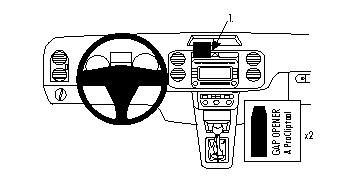 Volkswagen Tiguan 08-15, Centrerad i gruppen Bilstereo / Hvad passer i min bil / Volkswagen / Golf / Golf Mk7 2013-2019 / Øvrigt Golf Mk7 2013-2019 hos BRL (240854135)