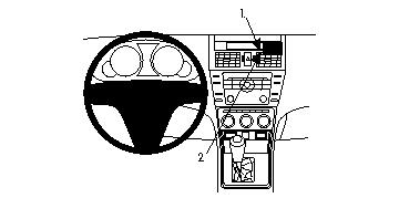 Brodit ProClip, Mazda 6 08-12 i gruppen Bilstereo / Hvad passer i min bil / Mazda / Mazda 6 / Mazda 6 2008-2012 hos BRL (240854266)