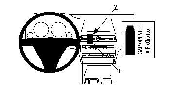 BMW 730-750 F01, F02 09-15, Centrerad i gruppen Bilstereo / Hvad passer i min bil / BMW / BMW 7-serie / BMW F01 2009-2015 hos BRL (240854298)