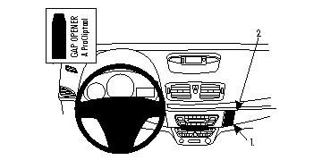 Renault Mégane 09-15, Vinklad i gruppen Bilstereo / Hvad passer i min bil / Renault / Mégane / Mégane 2009-2016 hos BRL (240854338)