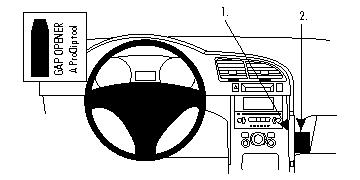 Brodit ProClip, Peugeot 3008 09-16 i gruppen Bilstereo / Hvad passer i min bil / Peugeot / Peugeot 3008 / Peugeot 3008 2008-2016 hos BRL (240854345)