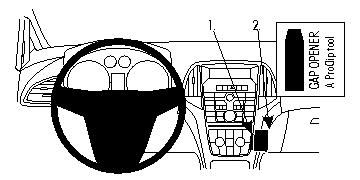 Opel Astra 10-15, Vinklad i gruppen Bilstereo / Hvad passer i min bil / Opel / Astra / Astra 2009-2015 hos BRL (240854437)