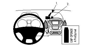 ProClip Monteringsbygel Hyundai IX35 10-13, Centrerad i gruppen Bilstereo / Hvad passer i min bil / Hyundai / ix35 / ix35 2010-2015 hos BRL Electronics (240854462)