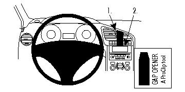 Brodit ProClip, Peugeot 5008 10-17 i gruppen Bilstereo / Hvad passer i min bil / Peugeot / Peugeot 5008 hos BRL (240854465)