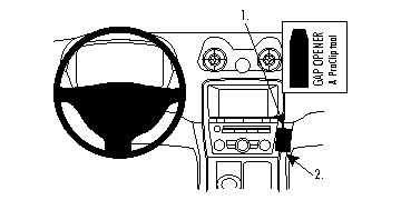 Brodit ProClip, Jaguar XJ 10-19 i gruppen Bilstereo / Hvad passer i min bil / Jaguar hos BRL (240854499)