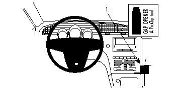 Saab 9-5 11-12, Vinklad i gruppen Bilstereo / Hvad passer i min bil / SAAB / 9-5 1998-2005 / 9-5 NG 2010-2012 / Øvrigt 9-5 NG 2010-2012 hos BRL (240854514)