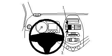 Chevrolet Spark 11-14, Centrerad i gruppen Bilstereo / Hvad passer i min bil / Chevrolet / Spark / Matiz hos BRL (240854555)