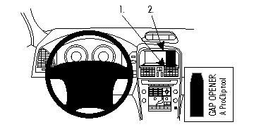 Volvo XC60 09-15, Centrerad, Hög, Höger i gruppen Bilstereo / Hvad passer i min bil / Volvo / Volvo XC60 / Volvo XC60 2008-2017 / Øvrigt XC60 2008-2017 hos BRL (240854625)