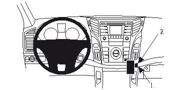 Hyundai i40 12-15, Vinklad i gruppen Bilstereo / Hvad passer i min bil / Hyundai / i40 / i40 2011-2019 hos BRL (240854686)
