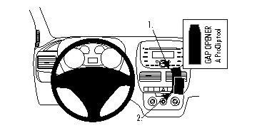 Fiat Doblo 10-14, Vinklad i gruppen Bilstereo / Hvad passer i min bil / Fiat / Doblo / Doblo 2010-2022 hos BRL (240854694)