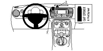Volkswagen Beetle 12-15, Centrerad i gruppen Bilstereo / Hvad passer i min bil / Volkswagen / Beetle / Beetle 2011-2018 hos BRL (240854711)