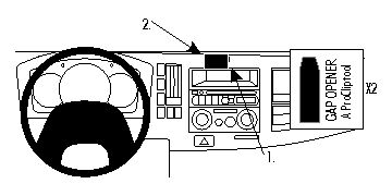 Chevrolet W-Serie 08-15, Centrerad i gruppen Bilstereo / Hvad passer i min bil / Chevrolet hos BRL (240854717)