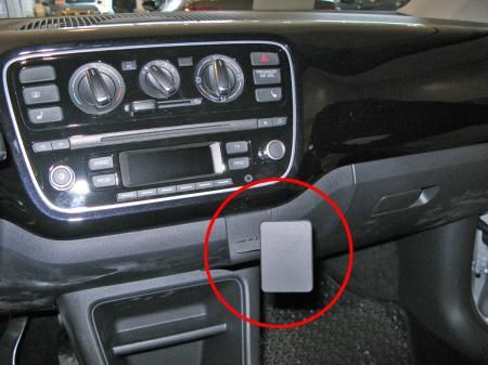 ProClip Monteringsbygel Seat Mii 12-15, Vinklad i gruppen Bilstereo / Hvad passer i min bil / Seat / Mii hos BRL (240854737)