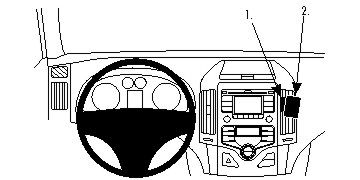 Hyundai i30 08-12, Vinklad i gruppen Bilstereo / Hvad passer i min bil / Hyundai / i30 / i30 2007-2012 hos BRL (240854810)