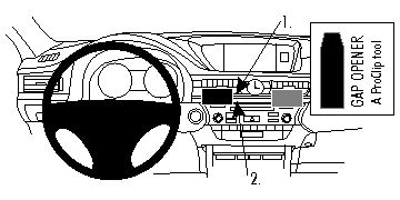 ProClip Monteringsbygel Lexus ES Serie 13-15, Centrerad i gruppen Bilstereo / Hvad passer i min bil / Lexus hos BRL Electronics (240854847)