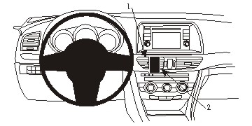 Brodit ProClip, Mazda 6 13-14 i gruppen Bilstereo / Hvad passer i min bil / Mazda / Mazda 6 / Mazda 6 2013-2016 hos BRL (240854876)
